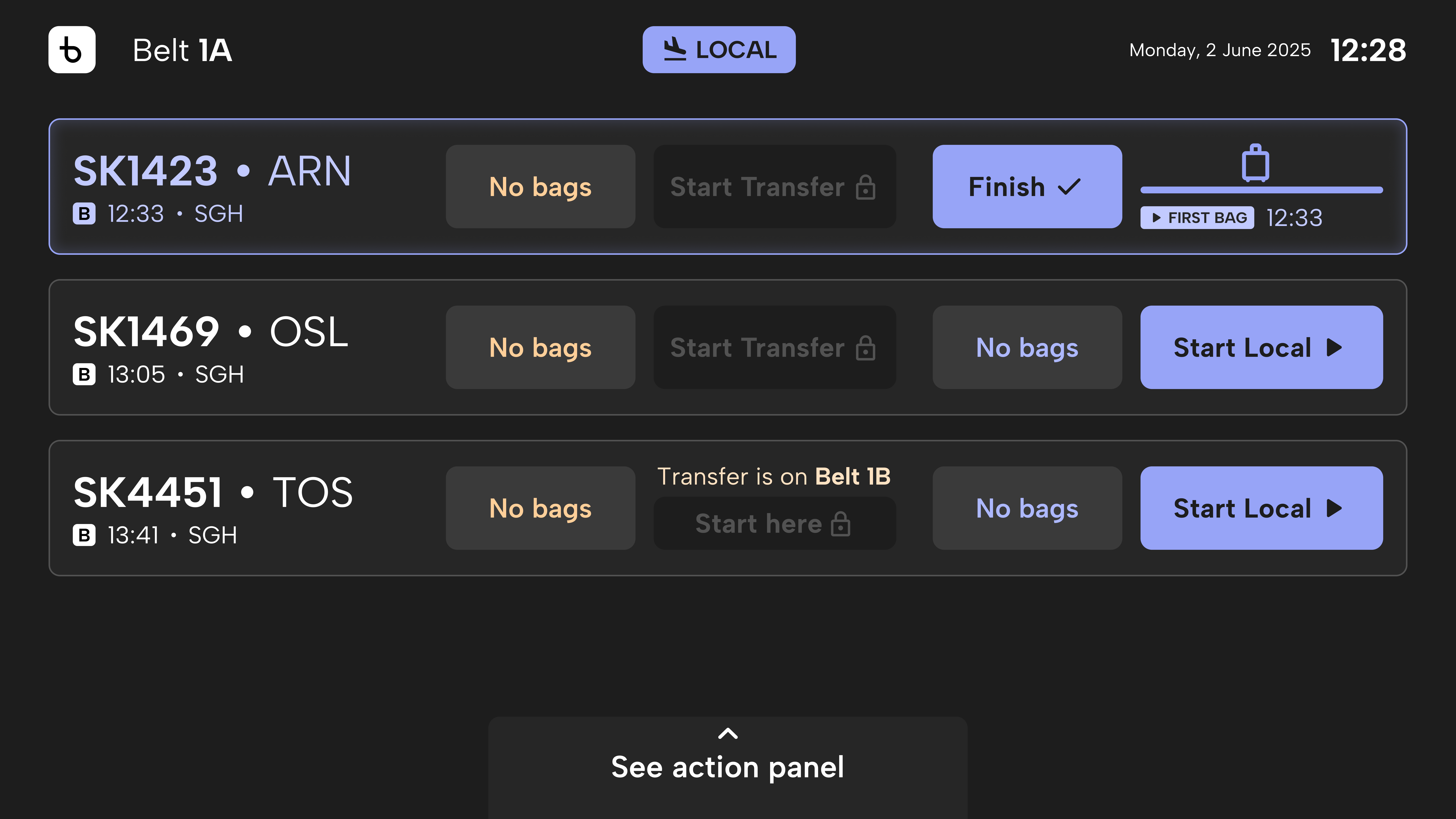 Both modes visible, inactive locked